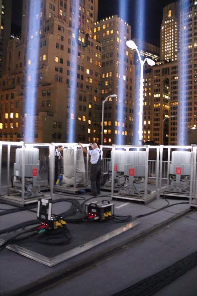 Memorial Day New York Manutenzione Illuminazione fissa Memorial Day 9/11 New York MaxVH