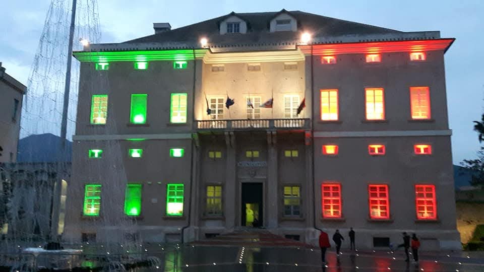 Illuminazione Architetturale Dinamica – Municipio di Loano