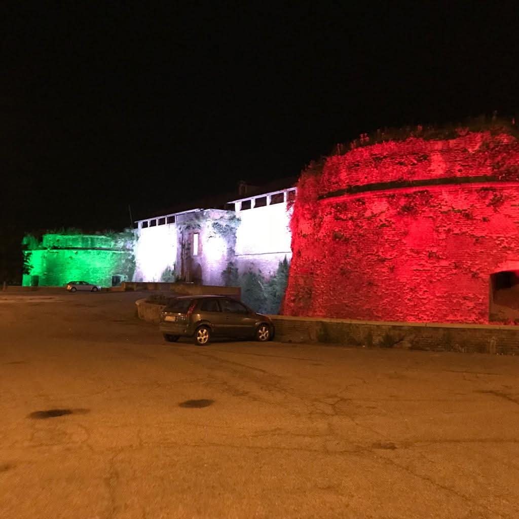 Illuminazione scenografica Castello Casale Monferrato