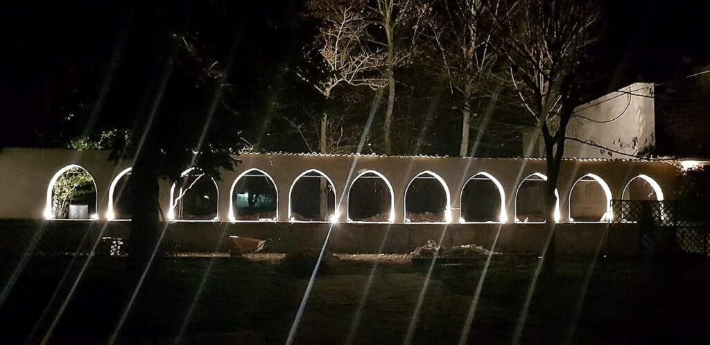 Illuminazione Esterna e Valorizzazione Archi – Casa Privata