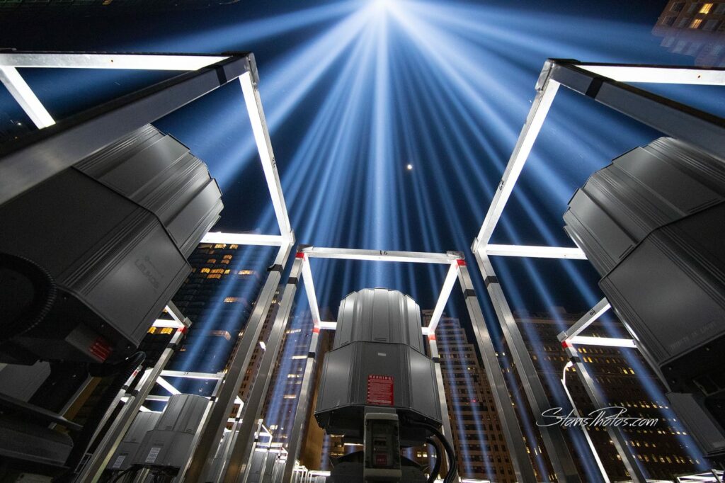 Illuminazione Esterna Grandi Eventi Fasci Luce Maxvh