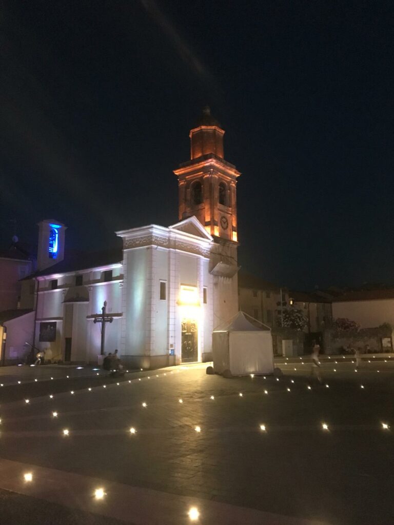 Illuminazione Architettonica: Il Campanile della Chiesa dei Turchini a Loano