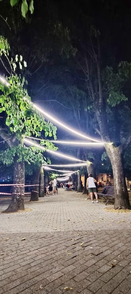 Illuminazione giardini strisce led Oviglio Maxvh
